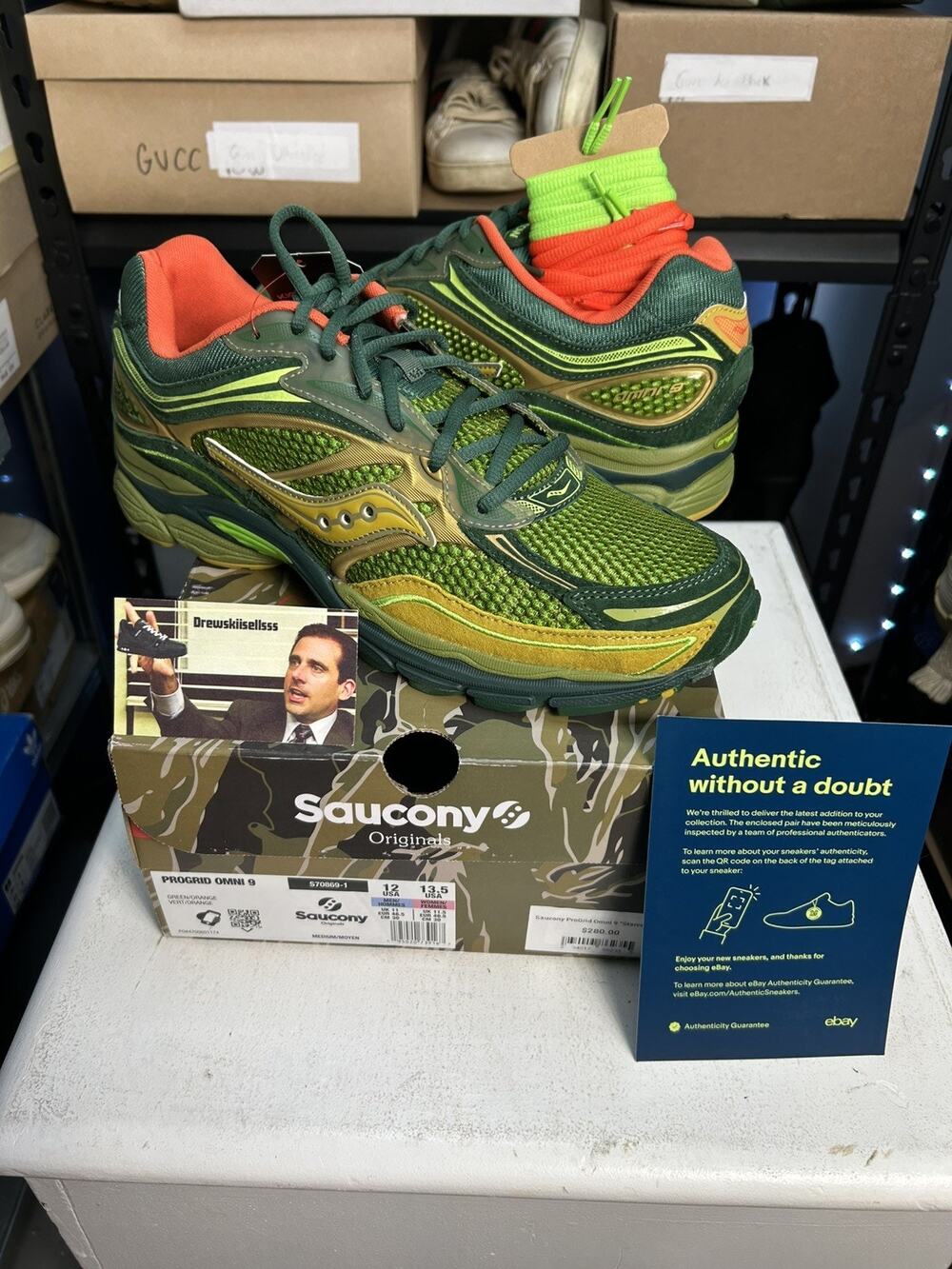 Saucony x Starcow ProGrid Omni 9 Size 12 US